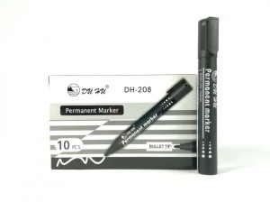 MARKER PERMANENTNY DH-208 CZARNY