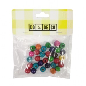 KORALE DREWNIANE 12mm 50szt LZ14-18