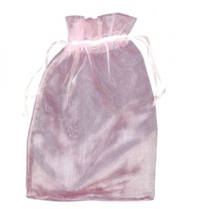 WOREK ORGANZA 17x25 /25szt/ RÓŻOWY LZ31-03