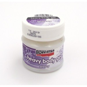 PENTART PASTA HEAVY BODY ŻEL BŁYSZ. TRANSP. 50ml