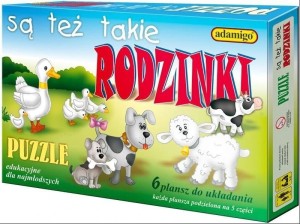 PUZZLE EDUKACYJNE SĄ TEŻ TAKIE RODZINKI