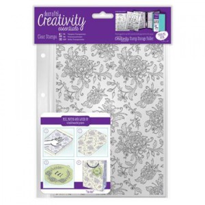 STEMPEL AKRYLOWY A5 CREATIVE ESSENTIALS FLORAL