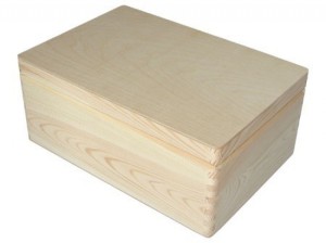 PUDEŁKO SUROWE 35X24X15CM K4