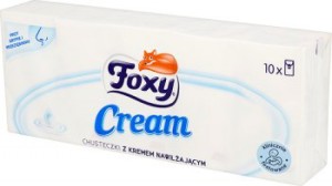 FOXY CREAM CHUSTECZKI HIGIEN.Z KREMEM NAWILŻ./10/