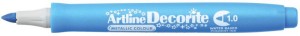 MARKER DECORITE 1MM METAL.NIEBIESKI