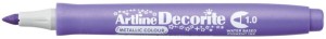 MARKER DECORITE 1MM METAL.FIOLETOWY