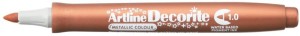 MARKER DECORITE 1MM METAL.BRĄZOWY