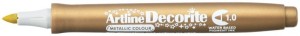MARKER DECORITE 1MM METAL.ZŁOTY