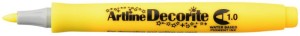 MARKER DECORITE 1MM ŻÓŁTY