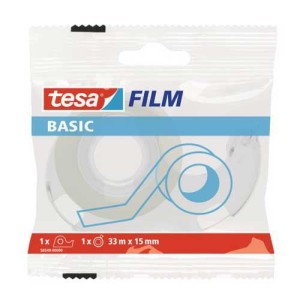 TAŚMA TESA FILM BASIC 15MMX33M+DYSPENSER