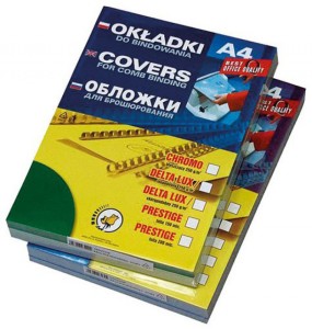 FOLIA DO BINDOWANIA A4 200mic 100szt KOLOR