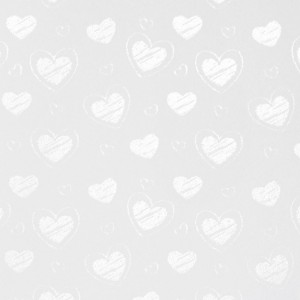 KARTON OZD. A4 240g MAŁE SERCA BIAŁY 20ark