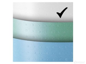 KARTON OZDOBNY DOTS BIAŁY 20SZT/230G