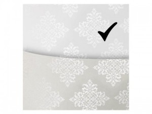 KARTON OZDOBNY GLAMOUR BIAŁY 20SZT.230GR.