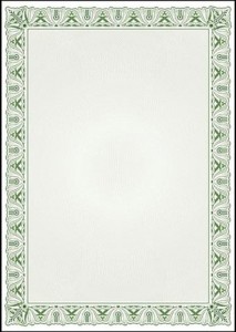 DYPLOM A4 250g CYPRYS 20szt