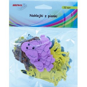 NAKLEJKI Z PIANKI PVC20 PSY
