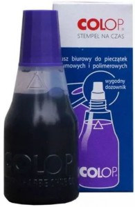 TUSZ DO STEMPLI METALOWYCH 25ML FIOLETOWY