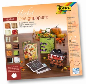 BLOK PAP.DO SCRAPB.30,5X30,5CM 12ARK.190GR.JESIEŃ