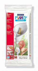 MASA MODELARSKA FIMO AIR BASIC 500g BIAŁA