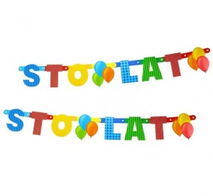 GIRLANDA "STO LAT STO LAT" 150CM