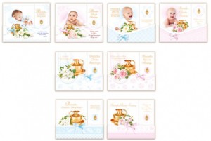 KSIĄŻECZKA SKŁADANA CHRZEST MAŁA