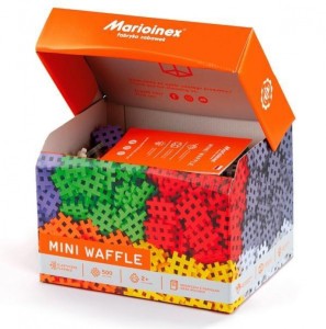 KLOCKI WAFFLE MINI 500SZT