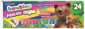 PASTELE BAMBINO OLEJNE 24KOL.STANDARD
