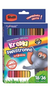 KREDKI 18/36 kol. 18 cm PUD. + TEMP. STANDARD
