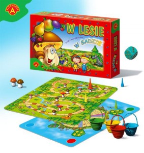 W SADZIE / W LESIE/.