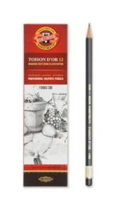 OŁÓWEK GRAFITOWY 1900-3B TOISON D'OR 12SZT.