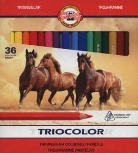 KREDKI TRIOCOLOR 36 KOL.3145