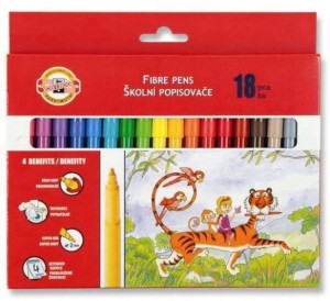 PISAKI SZK. 771002/AH08 18 KOL.W KARTONIKU