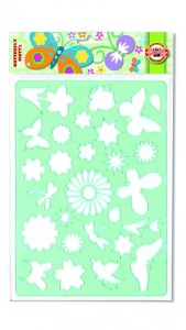 KIN SZABLON 9820/7 ŁĄKA-BUTTERFLY