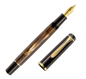 PIÓRO WIECZNE M200 EF BRĄZOWE MARMUR