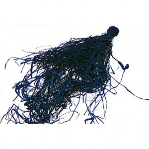 Rafia - włókna 50-60 gram, granatowa