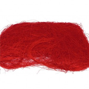 Sizal opakowanie ok. 40gram czerwony