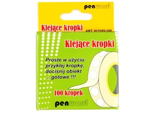 KLEJĄCE KROPKI MF913185-100 ŚR.10MM /100/