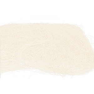 Sizal opakowanie ok. 40gram wybielany