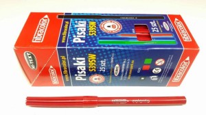 Pisaki Fibra 539 Colorito czerwone 25 szt.