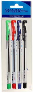 DŁUGOPIS SPARK LINE PIETRO 0,7mm 4 KOLORY