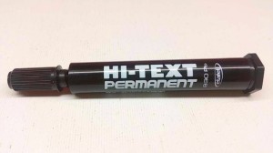 Permanent 830/PB okrągły czarny 12 szt.