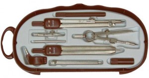 Cyrkiel 209 zestaw 9 el.