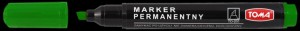 MARKER PERMANENTNY 201 ŚCIĘTY ZIELONY