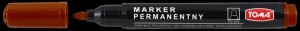 MARKER PERMANENTNY 202 BRĄZOWY 2,5MM