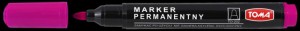 MARKER PERMANENTNY 202 RÓŻOWY 2,5MM