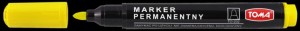 MARKER PERMANENTNY 202 ŻÓŁTY 2,5MM