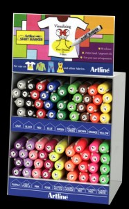 MARKER T-SHIRT PERMANENTNY MIX 1szt