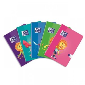 ZESZYT A5 16K.LIN OXFORD LION 10szt.