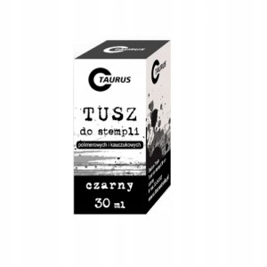 TUSZ DO PIECZĄTEK TAURUS 30ML CZARNY