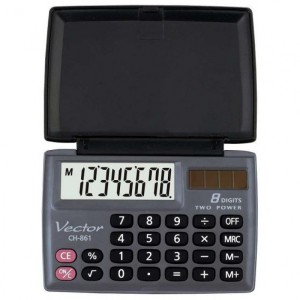 KALKULATOR VECTOR KIESZONKOWY CH-861 8-POZ.